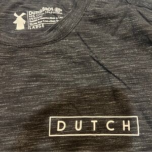 Men’s long sleeve large Dutch shirt.